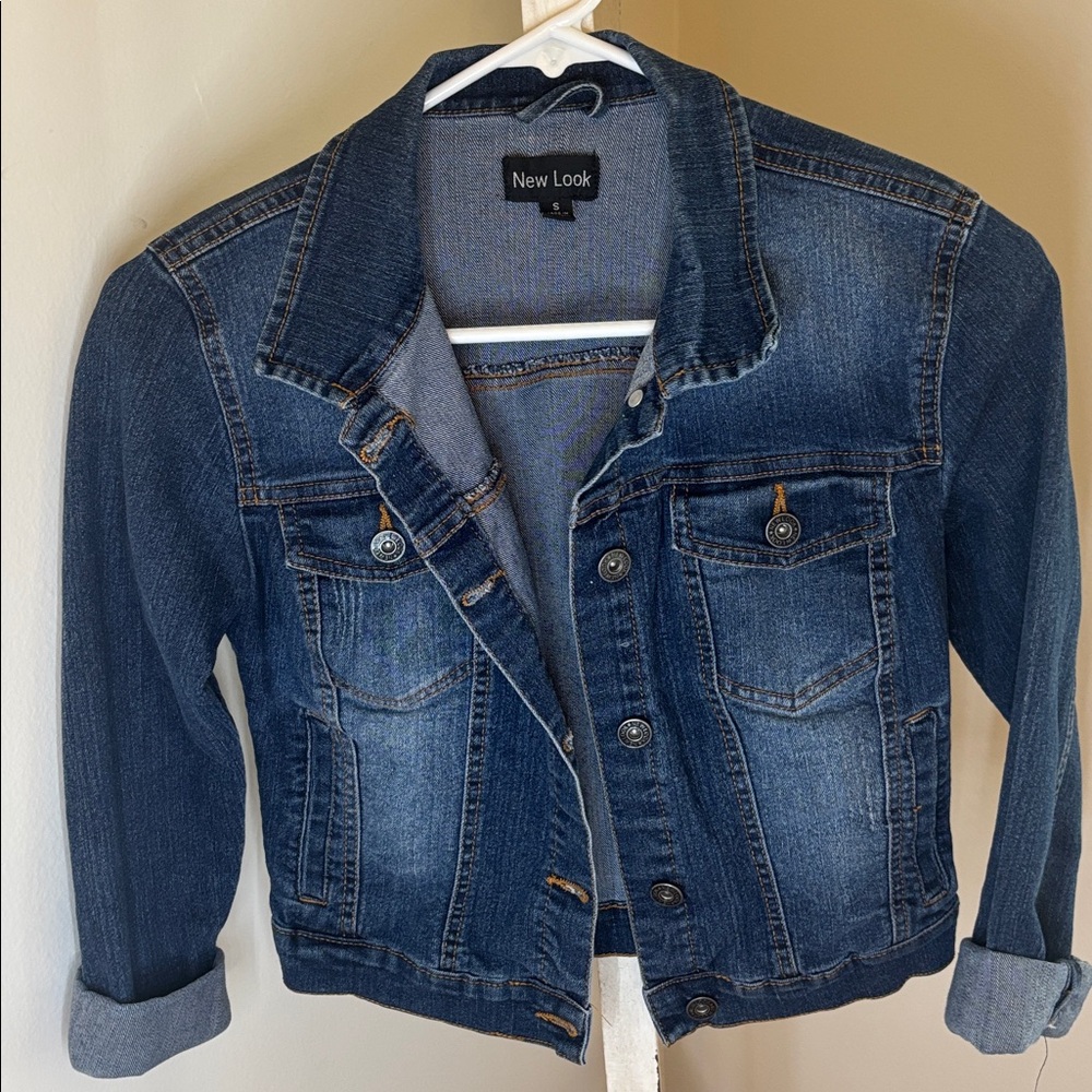 New Look Dark Blue Denim Jacket
